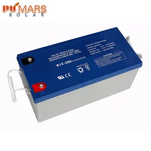 Rechargeable 12V65Ah-250Ah Gel Deep Cycle Battery for Inverter