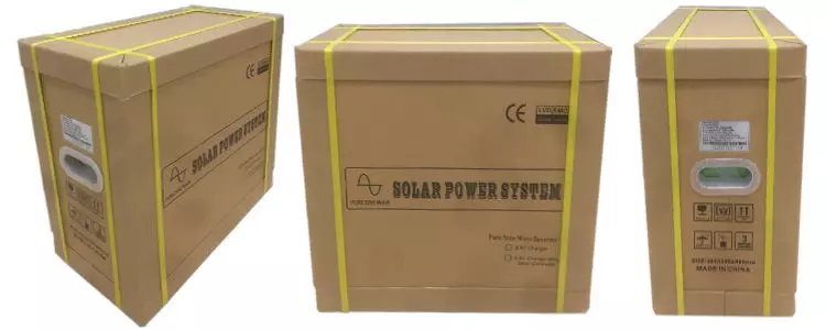 Portable power station packing