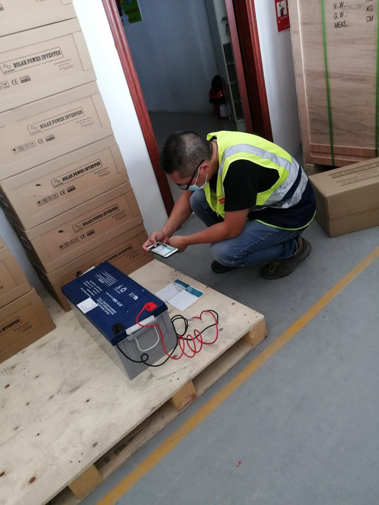 Battery of the Factory Inspection System