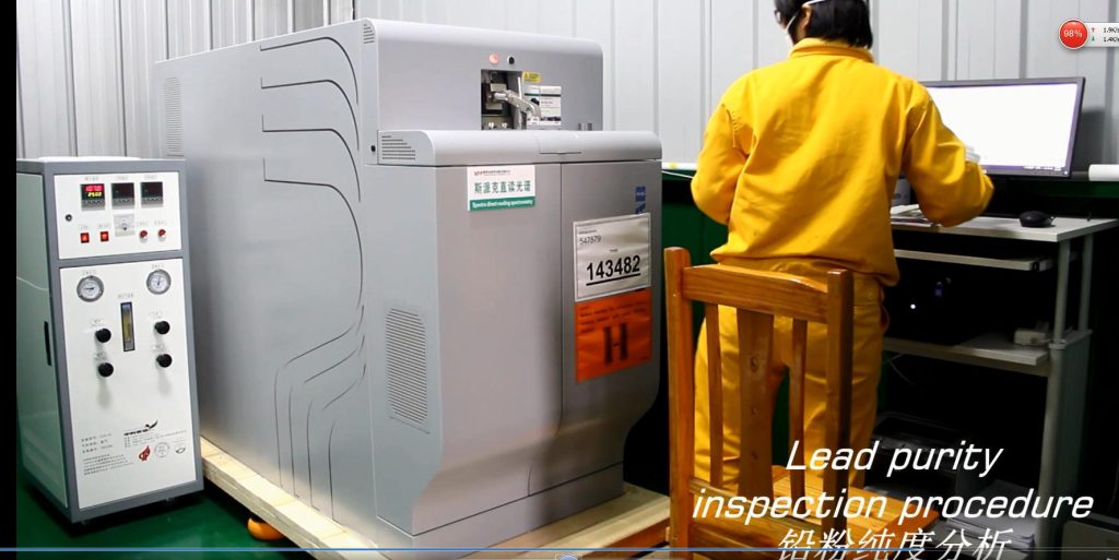 Gel battery QC system