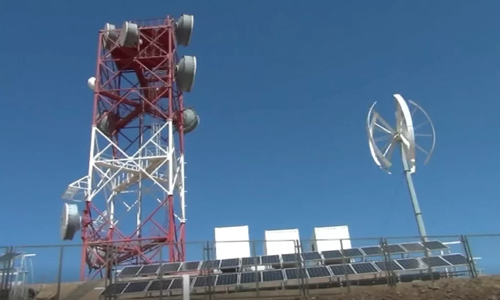 25kW Solar Wind Hybrid System for Remote Broadcast Station Use
