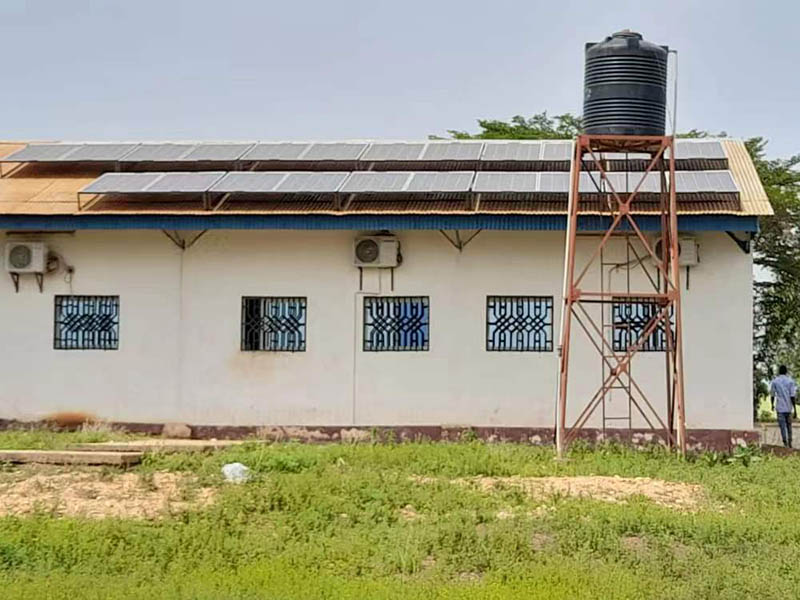 20kW Off-Grid Solar System for Chad Primary School