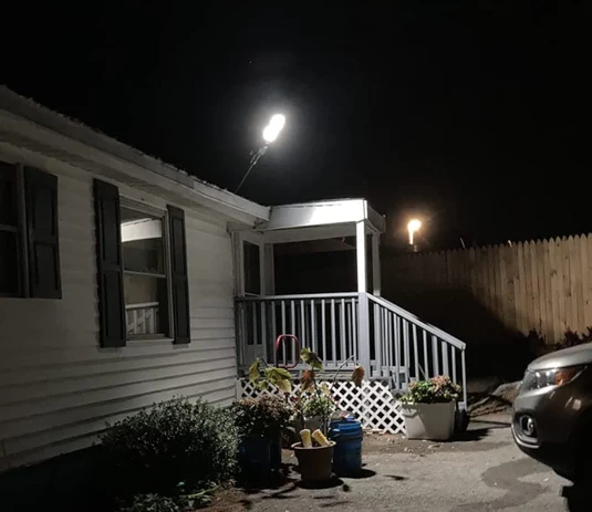 solar powered led lights outdoor