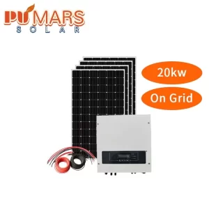 20kW 20kVA Grid Tied of Solar Energy System for Thailand