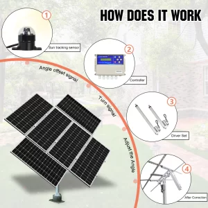 Get a dual-axis solar tracking system + solar tracker at the best price. 3 years warranty and support customized design. PVMars create electricity anytime.