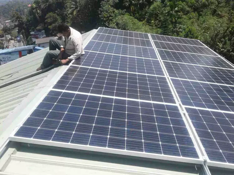 Some solar energy systems from solar supplies 24h power for offices