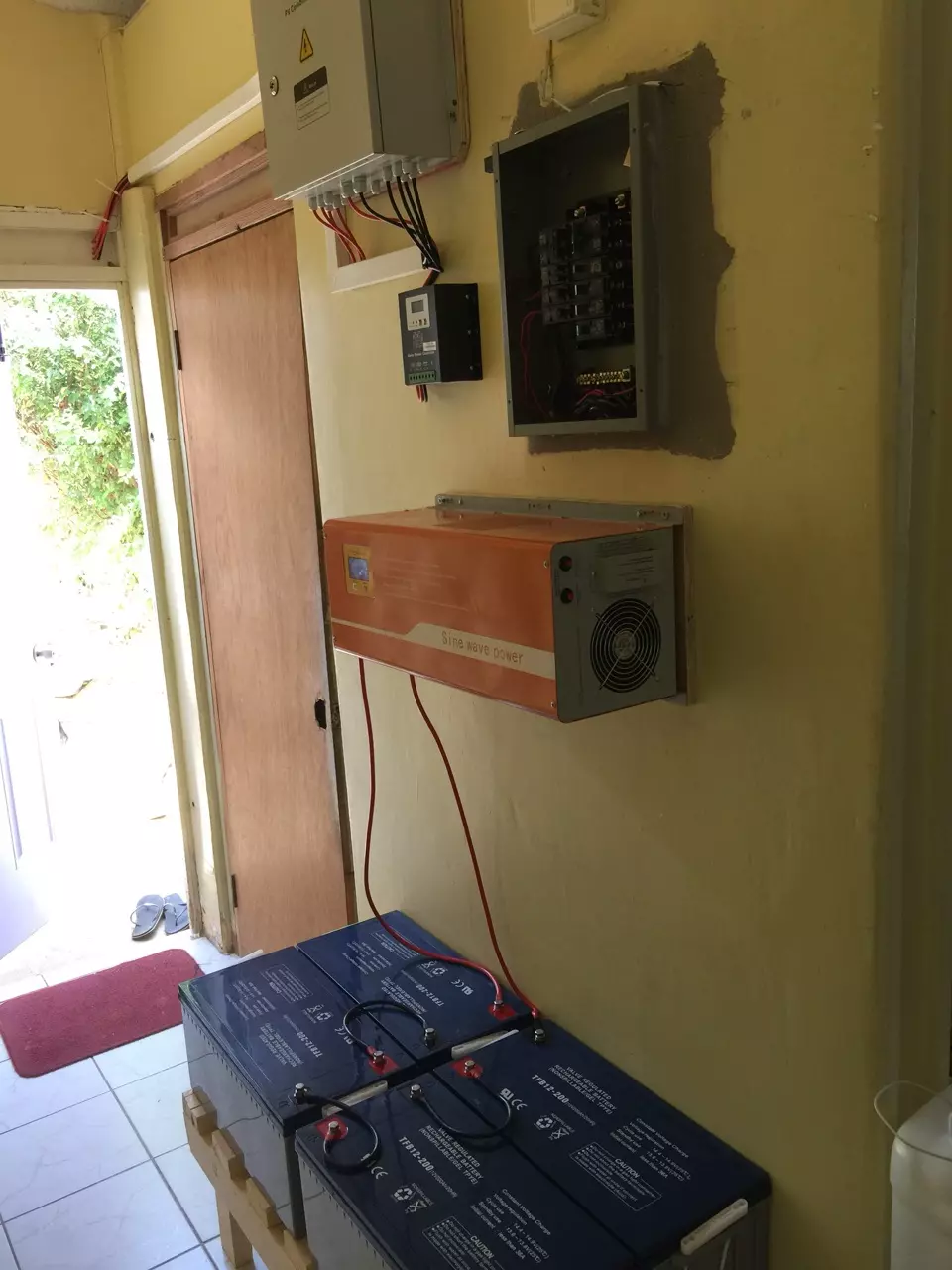 PVMars 5kW solar plant for Jamaica's home 24 hour electricity