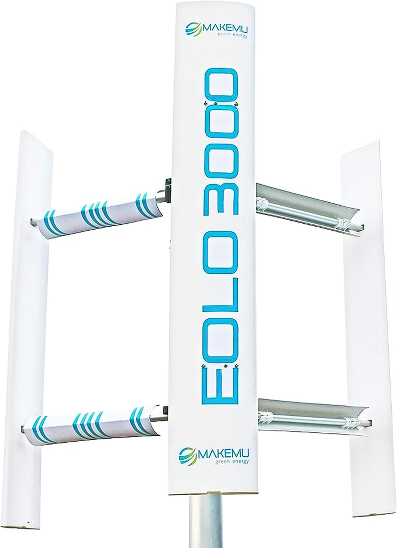 Small vertical turbines like the EOLO start at $4000 per watt.