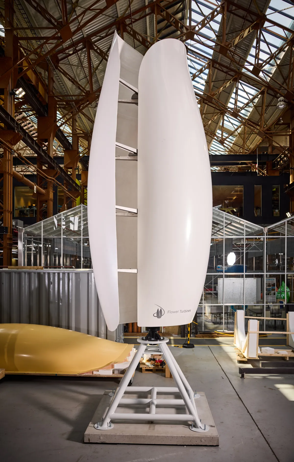 The Tulip turbine will set you back around $1,400 for a single turbine from Flower Turbines Company