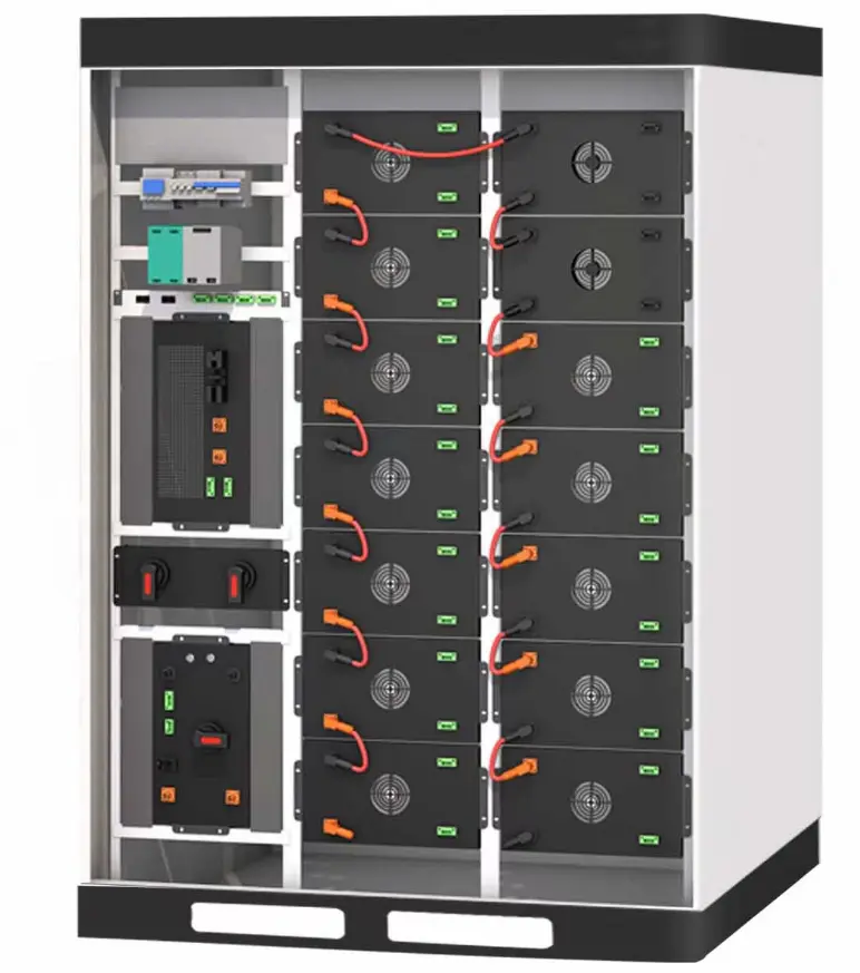 500kw solar power plant ac to dc battery energy storage inside