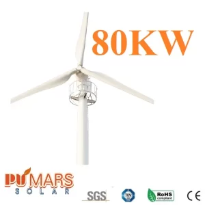 80kw wind turbine cost and full set wind system