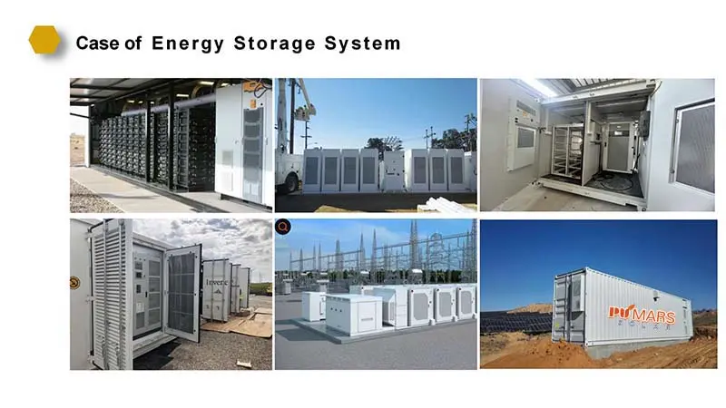 BESS with battery storage case