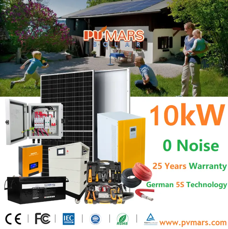 10KW 12KW 15KW 18KW Single Phase Solar Kit Cost