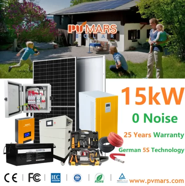 12KW 15KW 20KW 25KW Solar System Cost