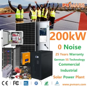 200kVA 200kW Solar Power Plant And Price - 2024