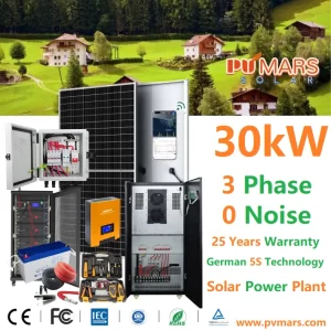 30kVA 30kW Solar Power Plant And Price - 2024