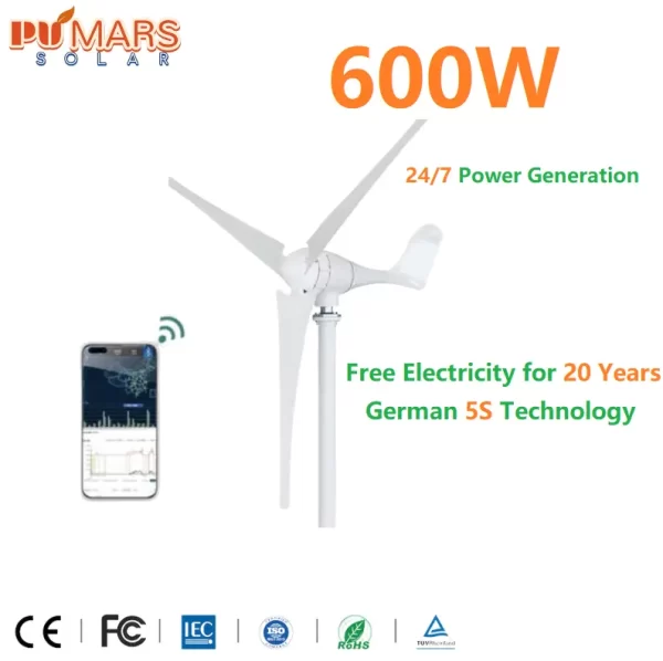 600W Wind Turbine Cost - 2024