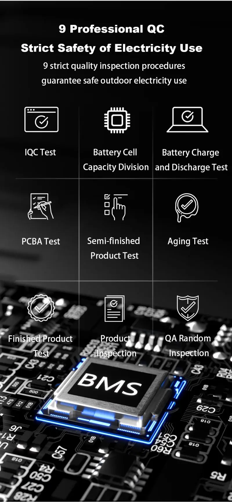 9 major lithium battery production and testing processes