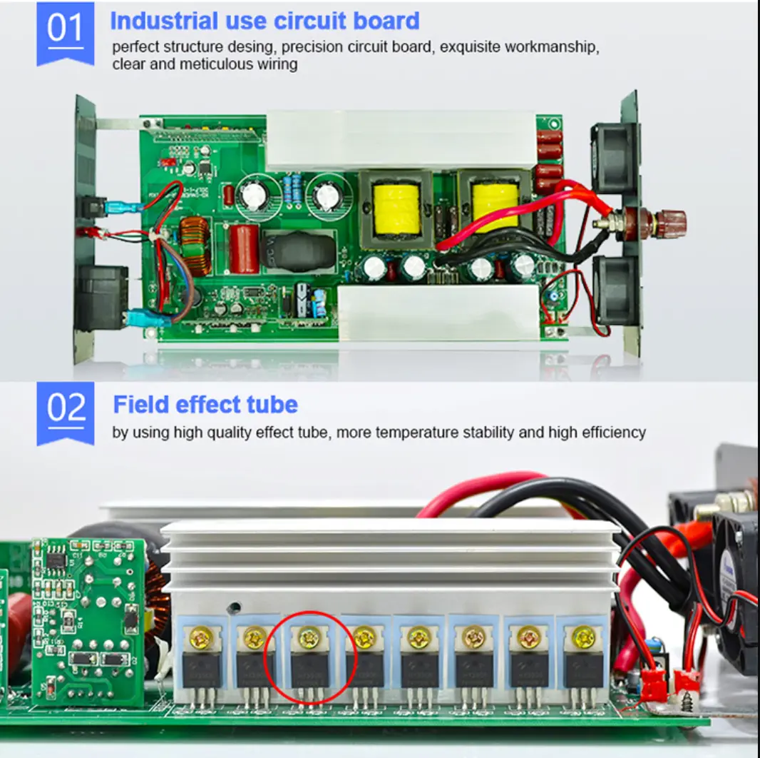 High frequency inverter internal structure
