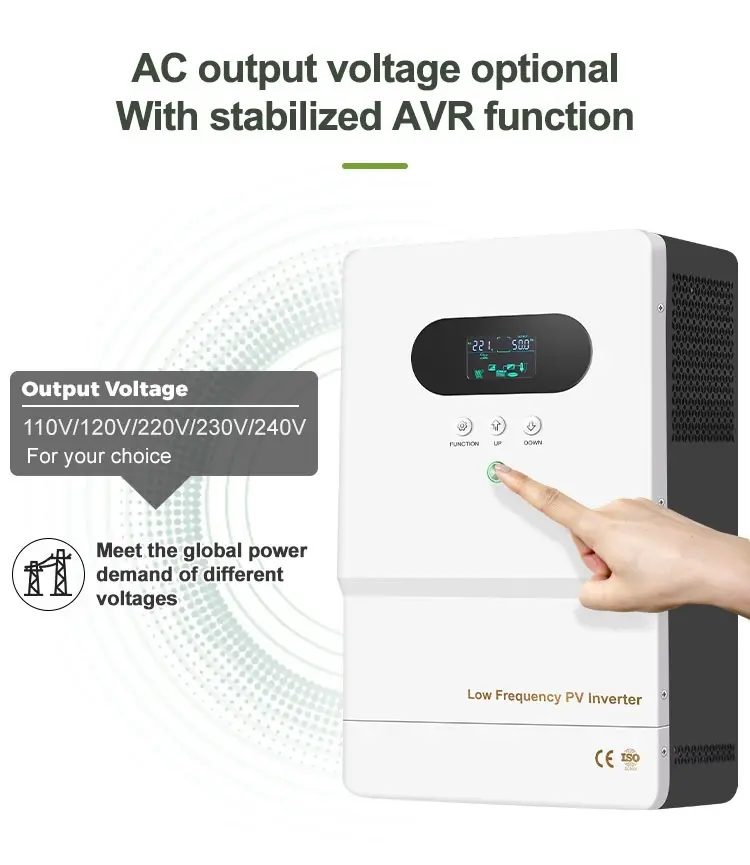 PVMars' inverter combines advanced AVR