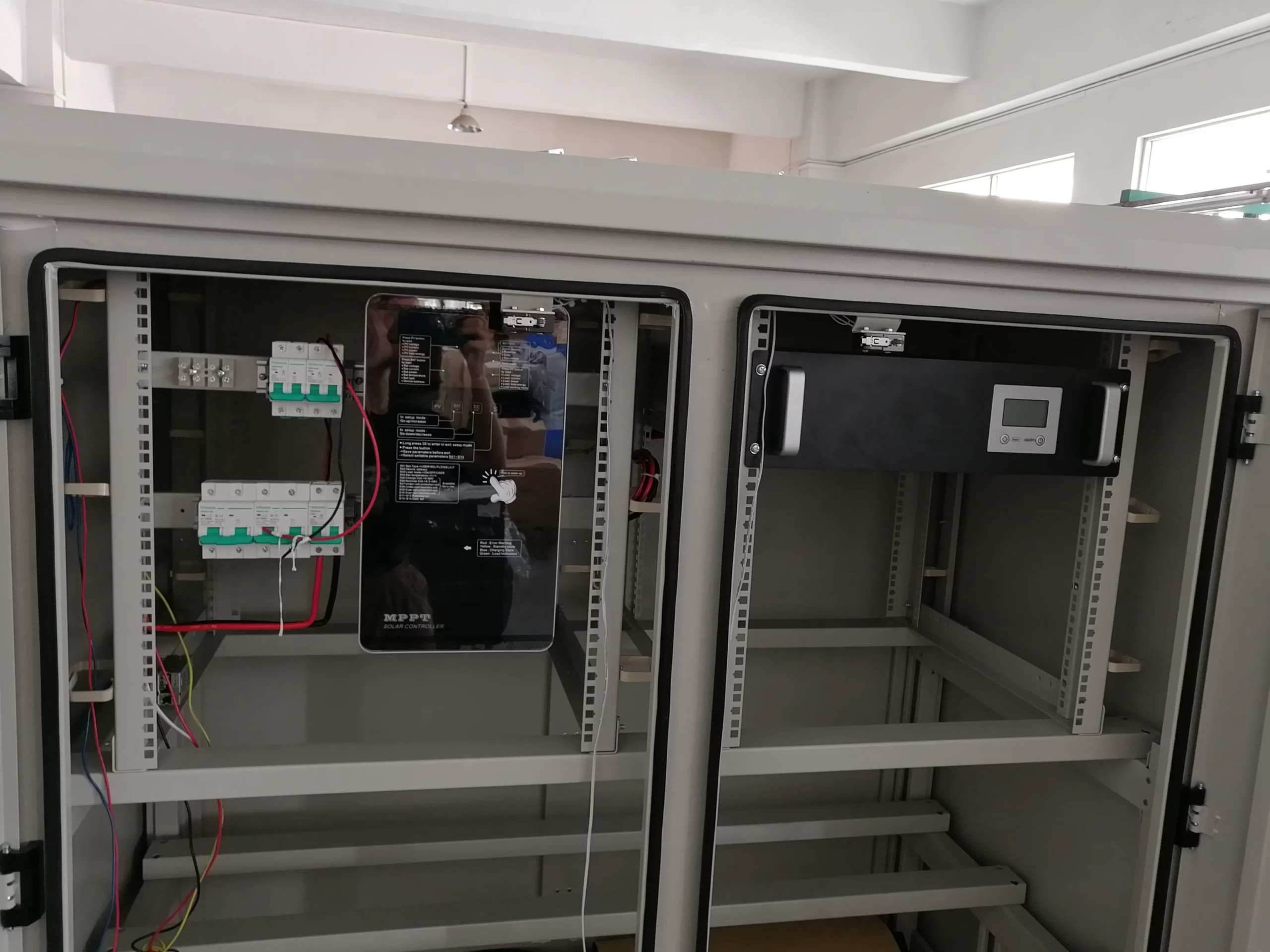 Solar Telecom System inside