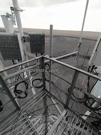 Use solar power for telecom station